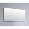 Homeroots Modern Bedroom Mirror - White 284434